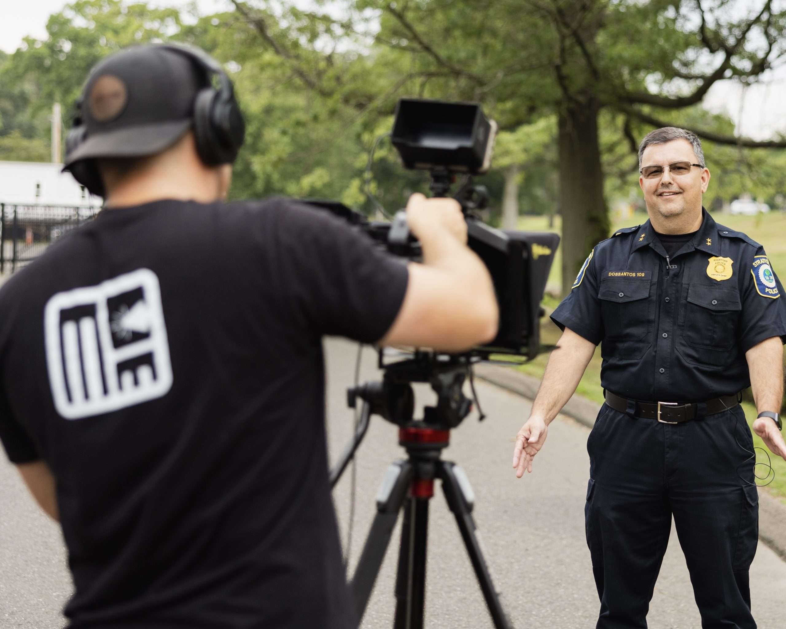 More Clix Media on set in Bridgeport, Connecticut