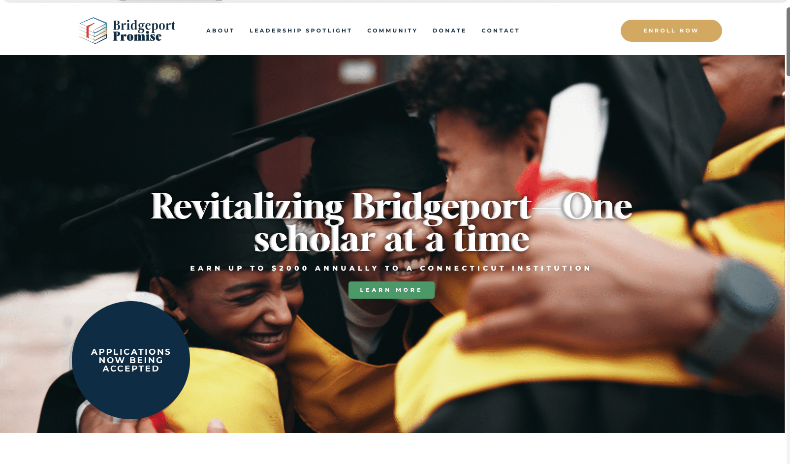 Bridgeport Promise website