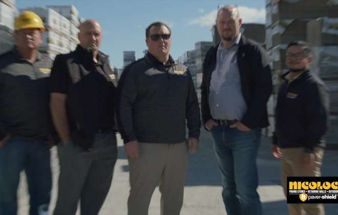 Nicolock brand commercial still