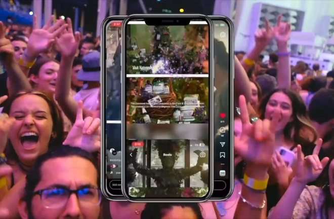 Event crowd and social capture still